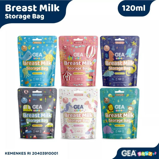 INSTOCK Gea Baby Breastmilk Bags in Pouch 120ml