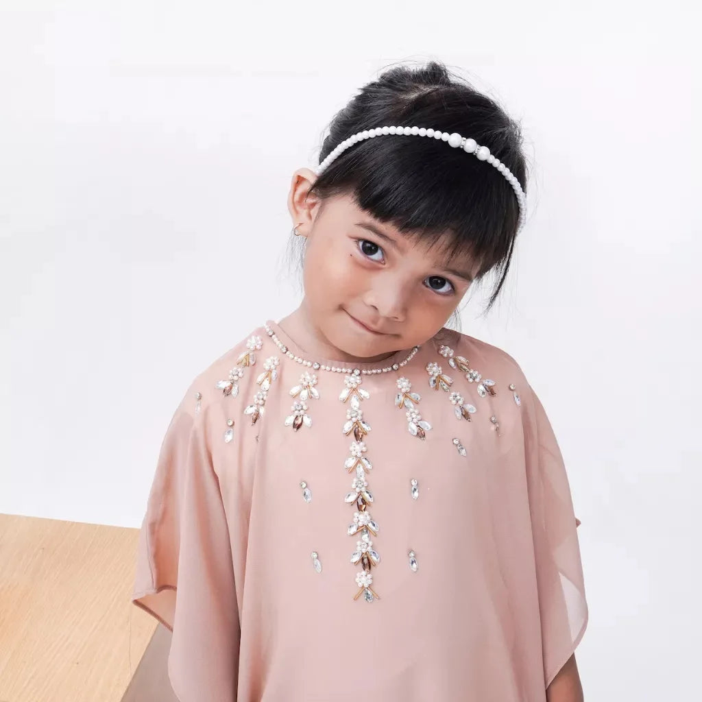 PREORDER - Firda - Maira Kaftan Light Brown