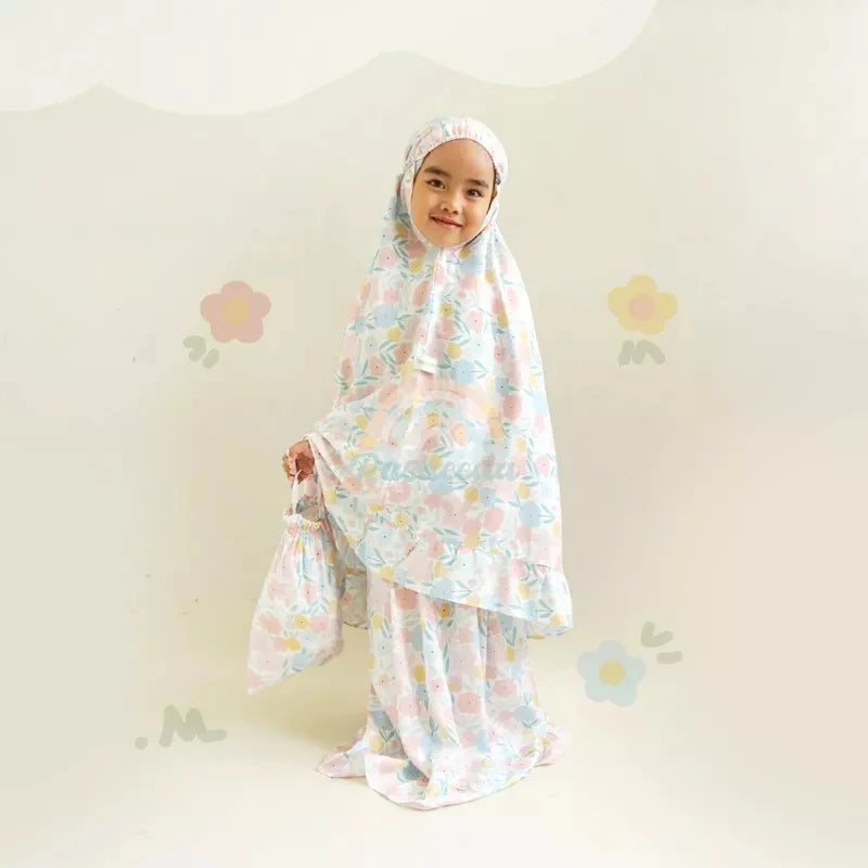 PREORDER Rasheeda - Mahreen Flowery Telekung Set