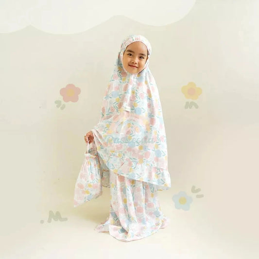 PREORDER Rasheeda - Mahreen Flowery Telekung Set