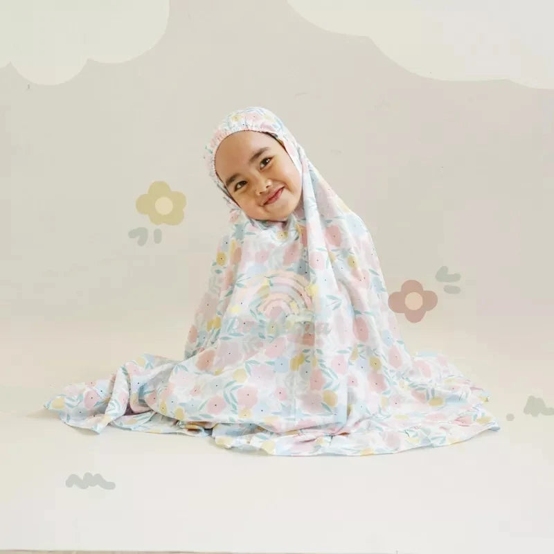 PREORDER Rasheeda - Mahreen Flowery Telekung Set