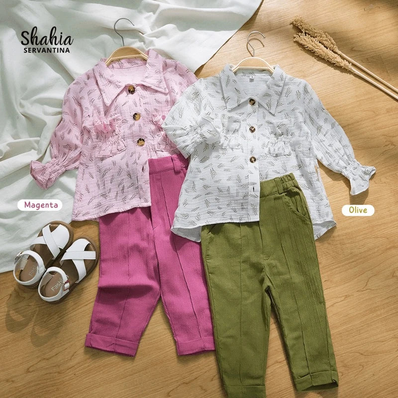 PREORDER Shahia - Levia Blouse Set