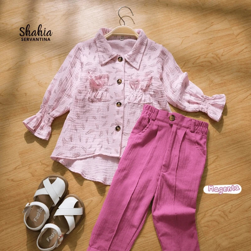 PREORDER Shahia - Levia Blouse Set