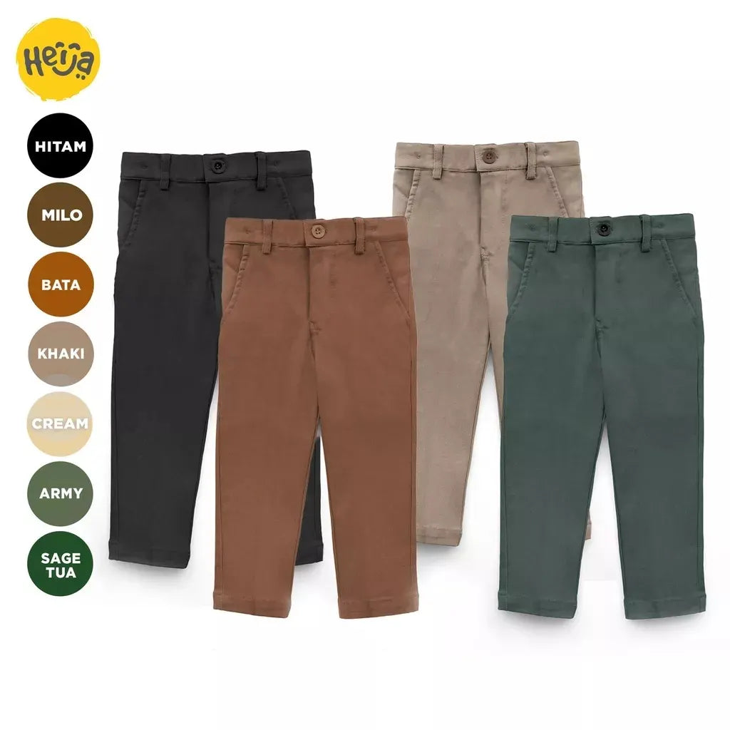 PREORDER Heijakids - Cheno Boys Stretch Pants