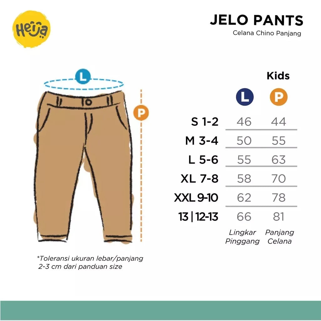 PREORDER Heijakids - Cheno Boys Stretch Pants