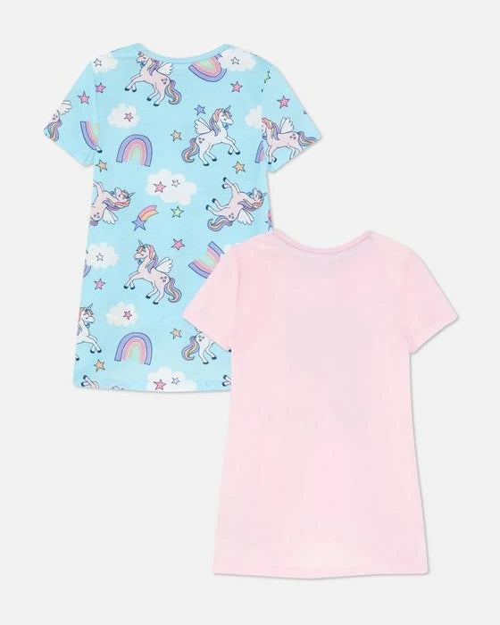 UK PREORDER 2pcs Unicorn Sleep Tshirt