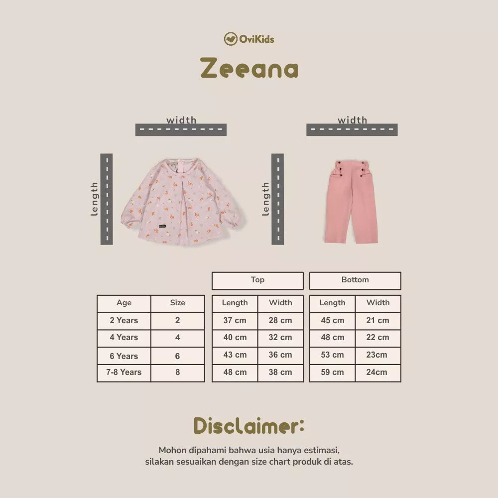 PREORDER Ovikids - Zeena Blouse Set