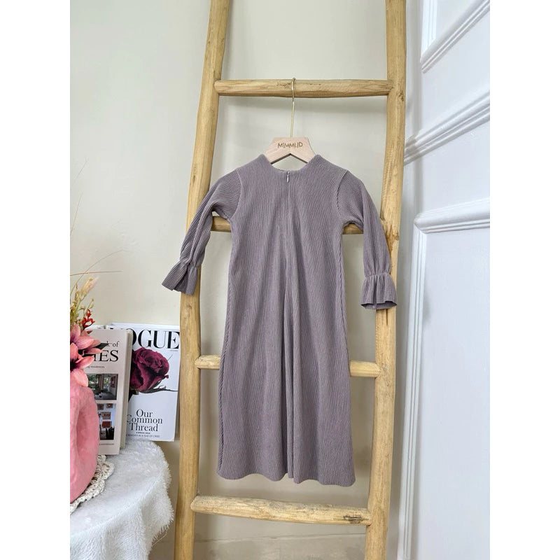 PREORDER Mimmi - Nabeela Knite Dress Mauve