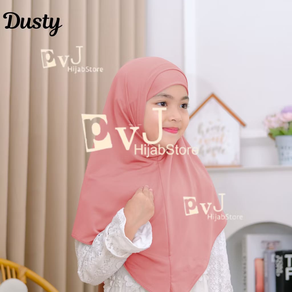 PREORDER PVJ Hijab - Intant Hijab Tali (5-10y)