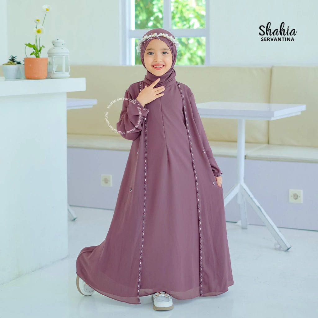 PREORDER Shahia - Delina Abaya Set with Hijab