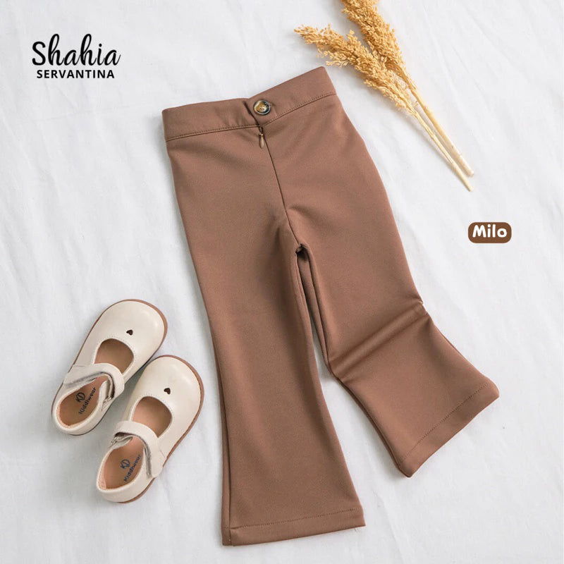 PREORDER Shahia - Cutbay Flare Pants Milo