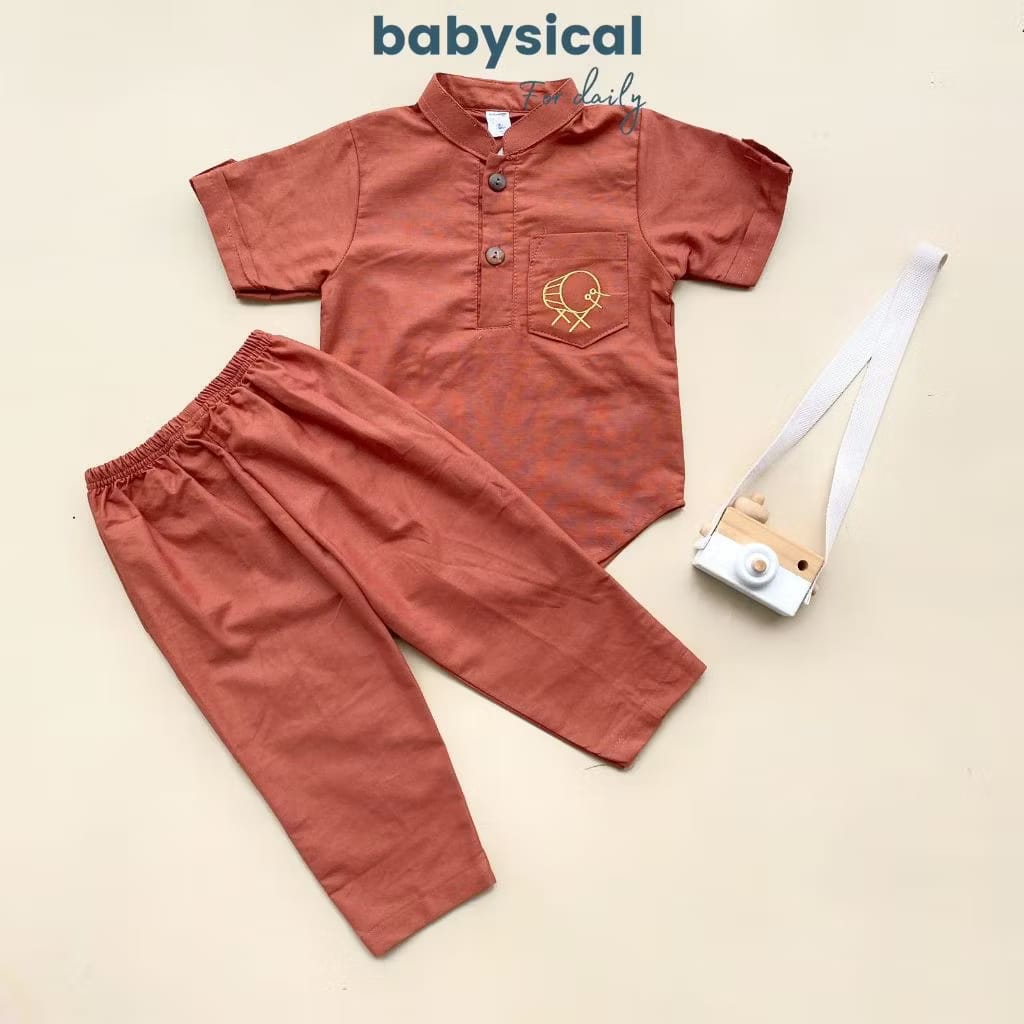 PREORDER Babysical - Boys Kurta Gold Series