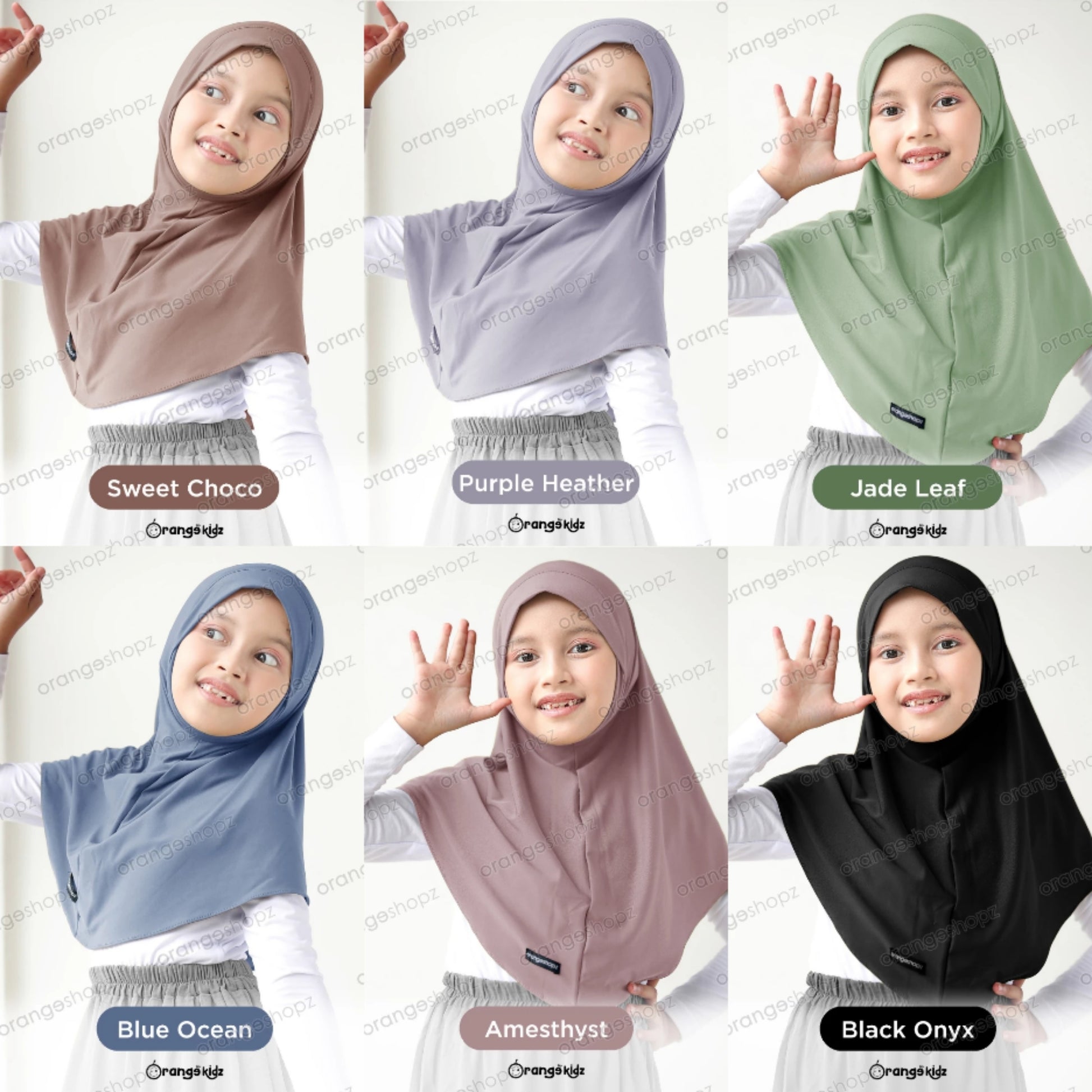 PREORDER Orangeshopz - Instant Hijab Hawwa Jersey Premium