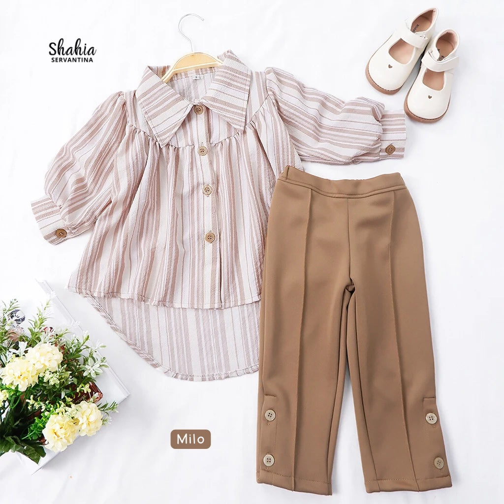 PREORDER Shahia - Zaskia Blouse Set Milo