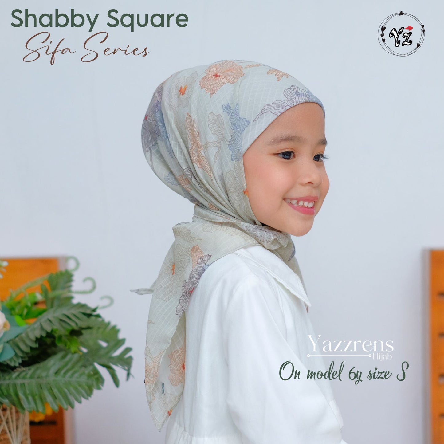 PREORDER Yazzrens - Shabby Printed Square with Attached Inner Sifa Series