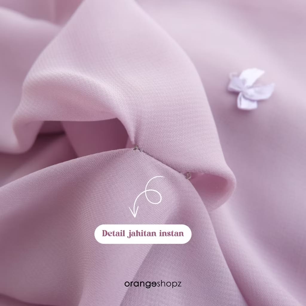 PREORDER Orangeshopz - Lily Segitia Ribbon Hijab