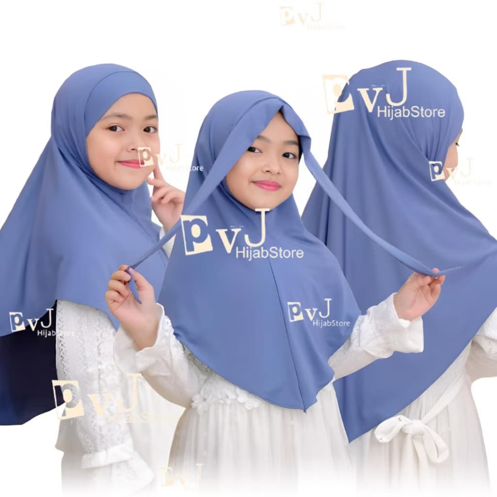 PREORDER PVJ Hijab - Intant Hijab Tali (5-10y)