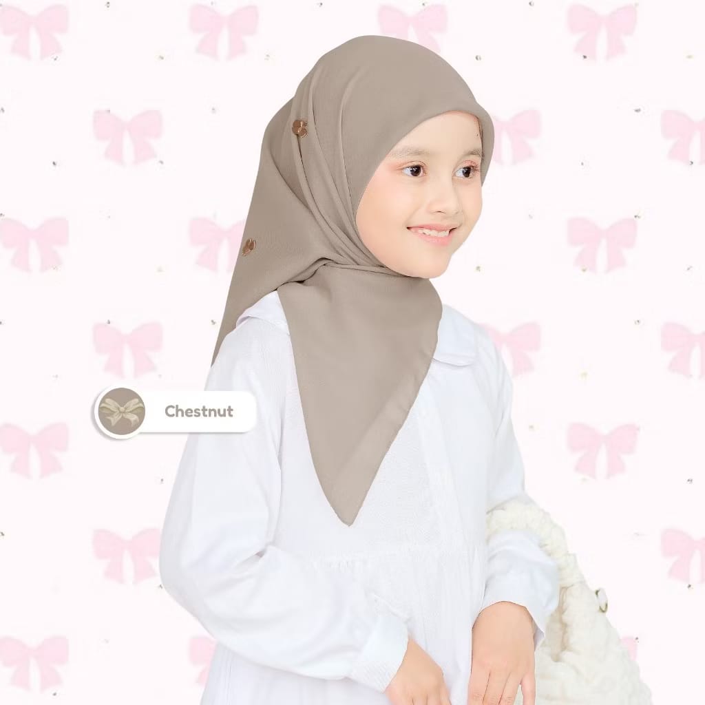 PREORDER Orangeshopz - Lily Segitia Ribbon Hijab