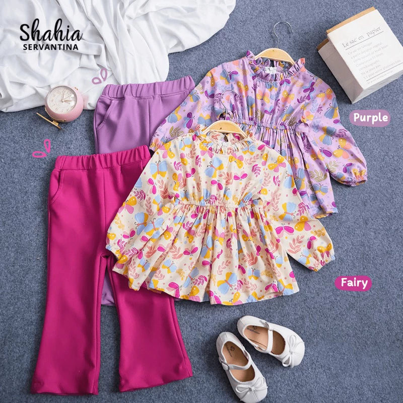 PREORDER Shahia - Mariposa Blouse Set