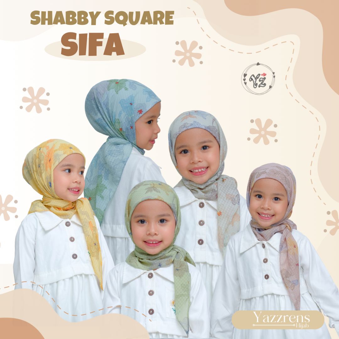 PREORDER Yazzrens - Shabby Printed Square with Attached Inner Sifa Series