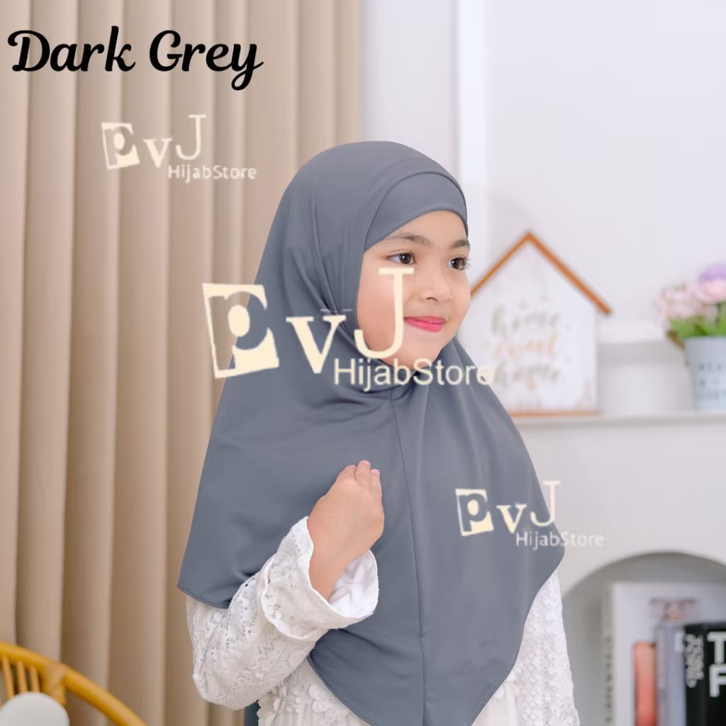 PREORDER PVJ Hijab - Intant Hijab Tali (5-10y)