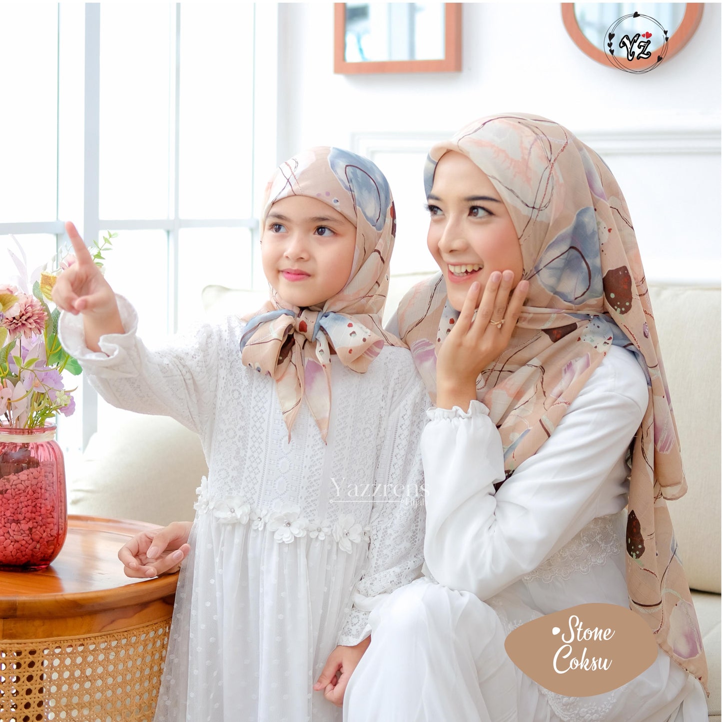 PREORDER Yazzrens - Shabby Printed Square with Attached Inner Sifa Series