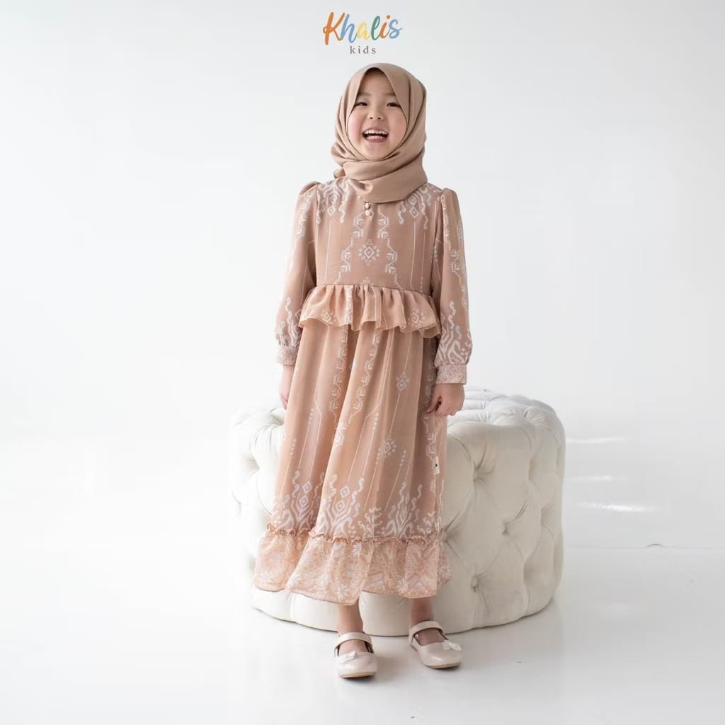 PREORDER Khalis Kids - Olivia Dress (with Hijab)