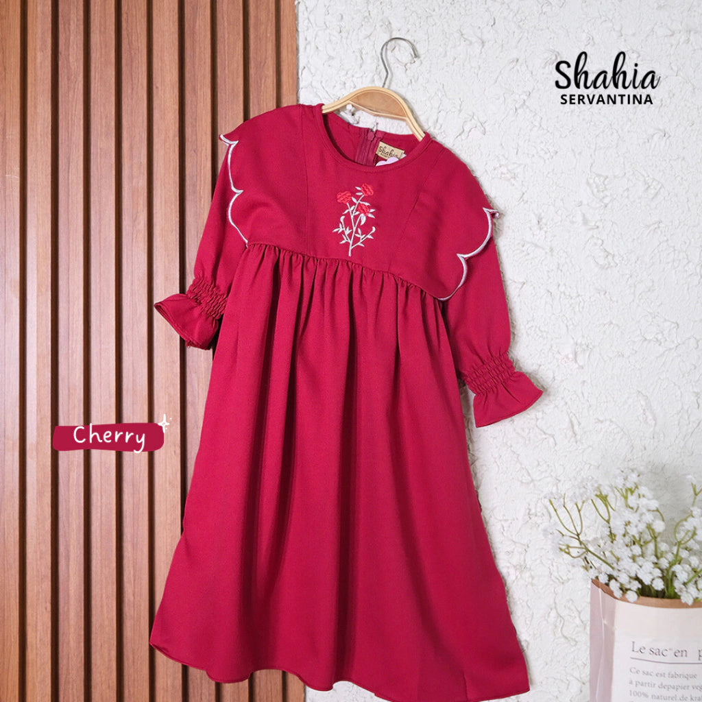 PREORDER Shahia - Berlyn Dress Chery M (3-4y)