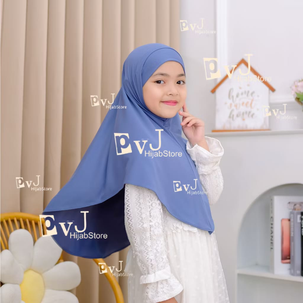 PREORDER PVJ Hijab - Intant Hijab Tali (5-10y)