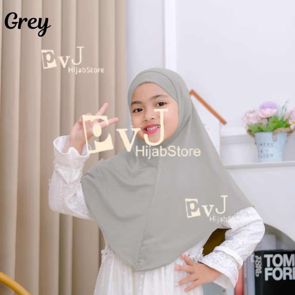 PREORDER PVJ Hijab - Intant Hijab Tali (5-10y)