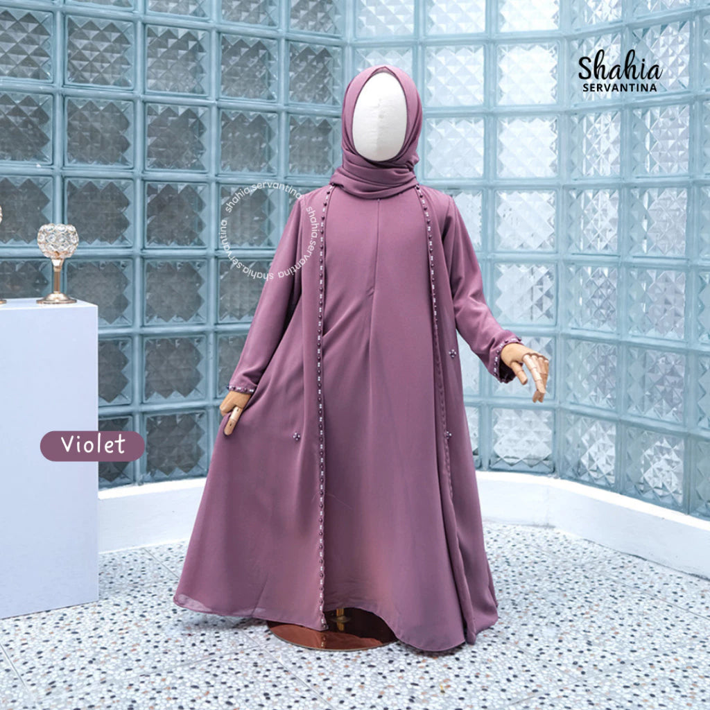 PREORDER Shahia - Delina Abaya Set with Hijab