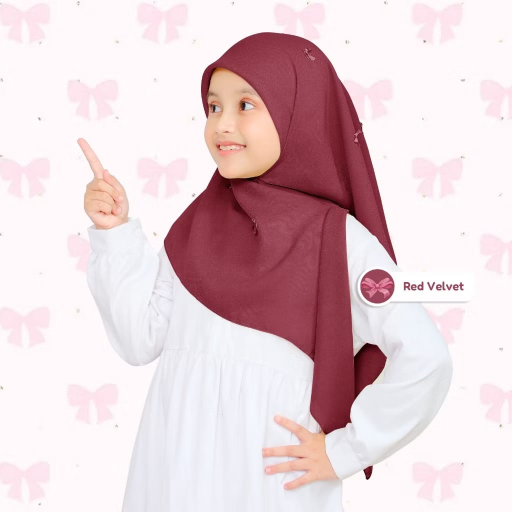 PREORDER Orangeshopz - Lily Segitia Ribbon Hijab