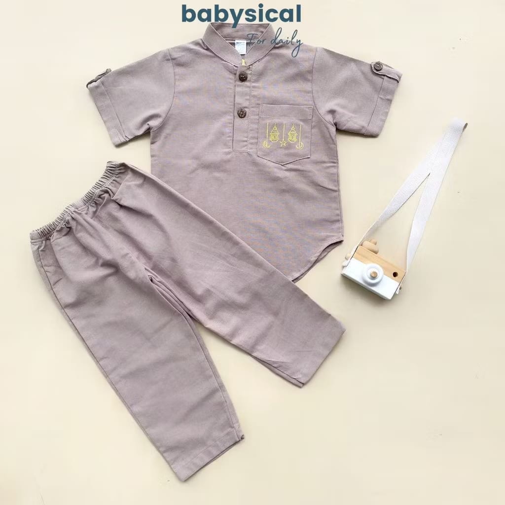 PREORDER Babysical - Boys Kurta Gold Series