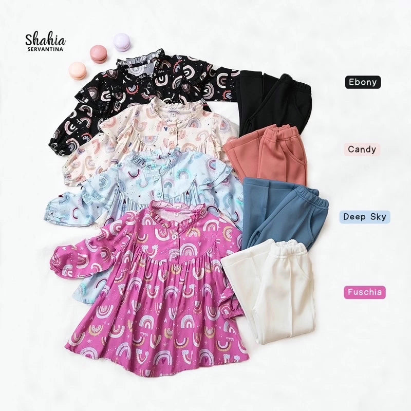 PREORDER Shahia - Pelangi Blouse Set