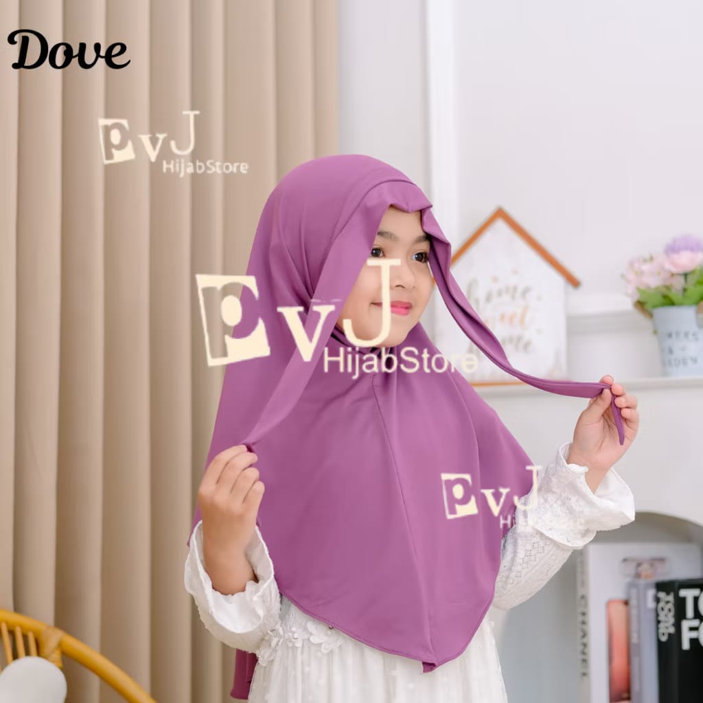 PREORDER PVJ Hijab - Intant Hijab Tali (5-10y)