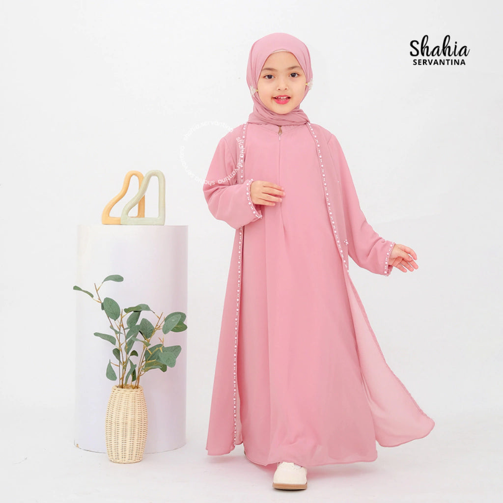 PREORDER Shahia - Delina Abaya Set with Hijab