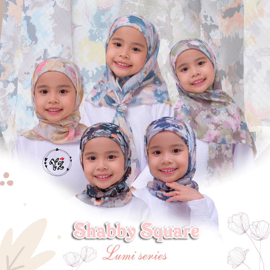 PREORDER Yazzrens - Shabby Printed Square with Attached Inner Lumi Series