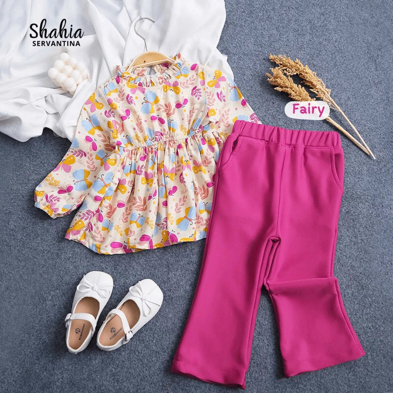 PREORDER Shahia - Mariposa Blouse Set Fairy