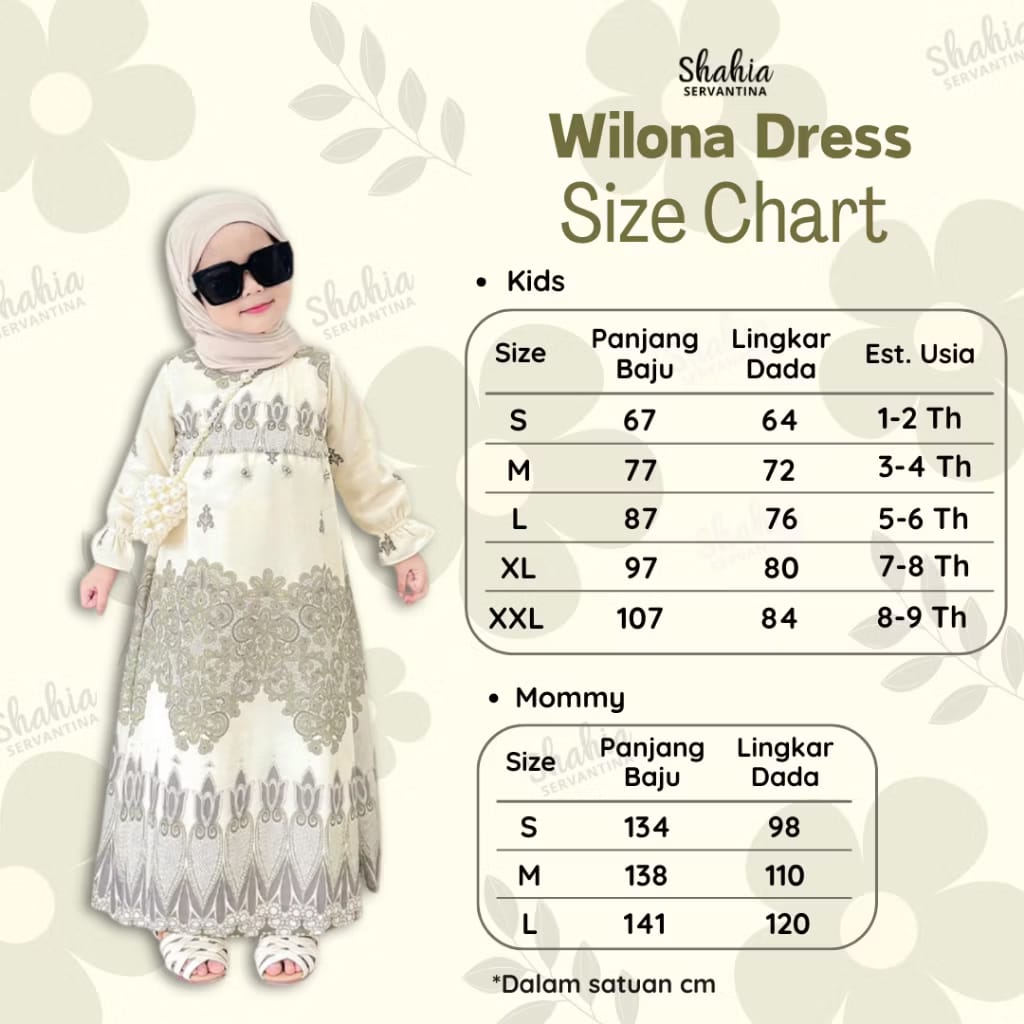 PREORDER Shahia - Wilona Dress