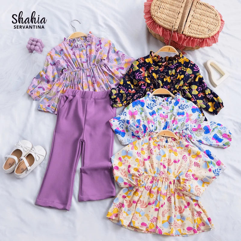 PREORDER Shahia - Mariposa Blouse Set