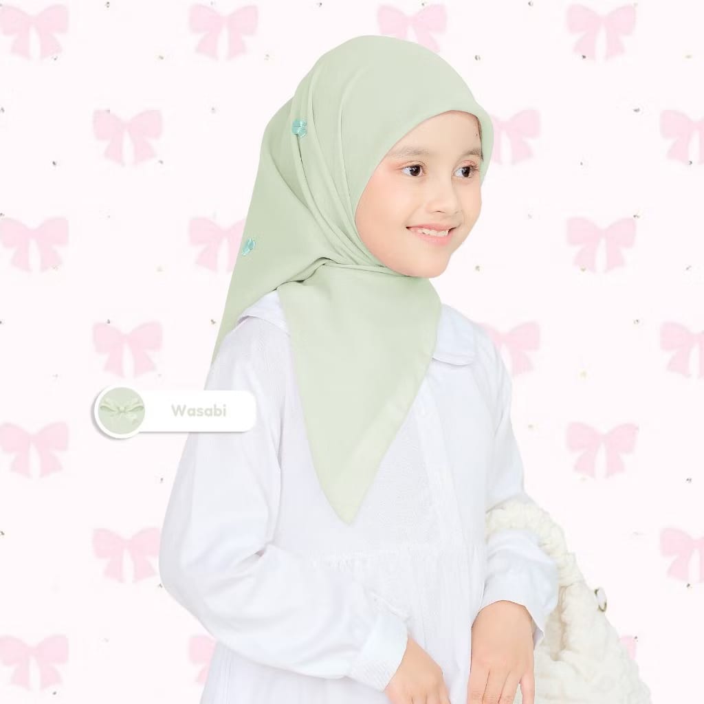 PREORDER Orangeshopz - Lily Segitia Ribbon Hijab