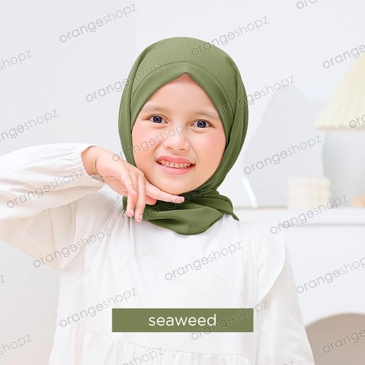 PREORDER Orangeshopz - Darla Instant Shawl Seaweed