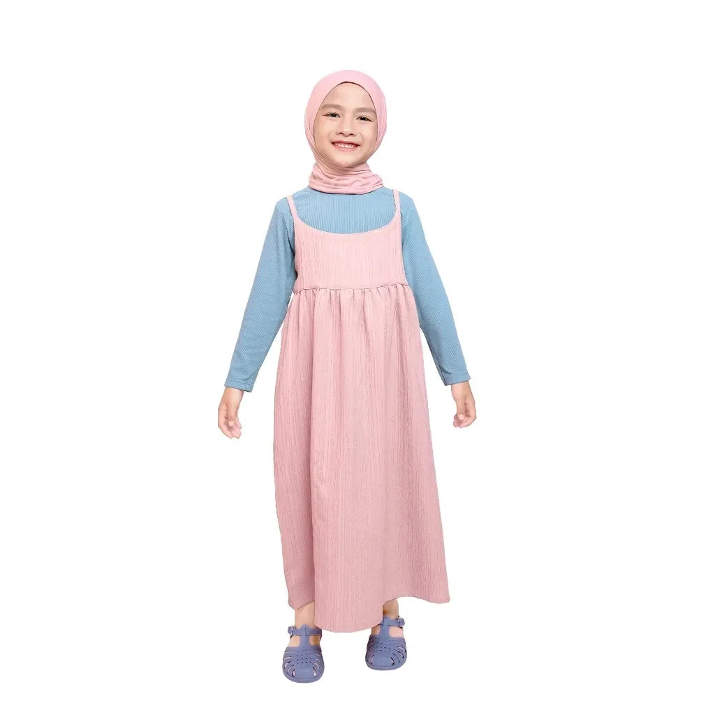 PREORDER D'oddete - Kalila Midi Dress Sky Rose