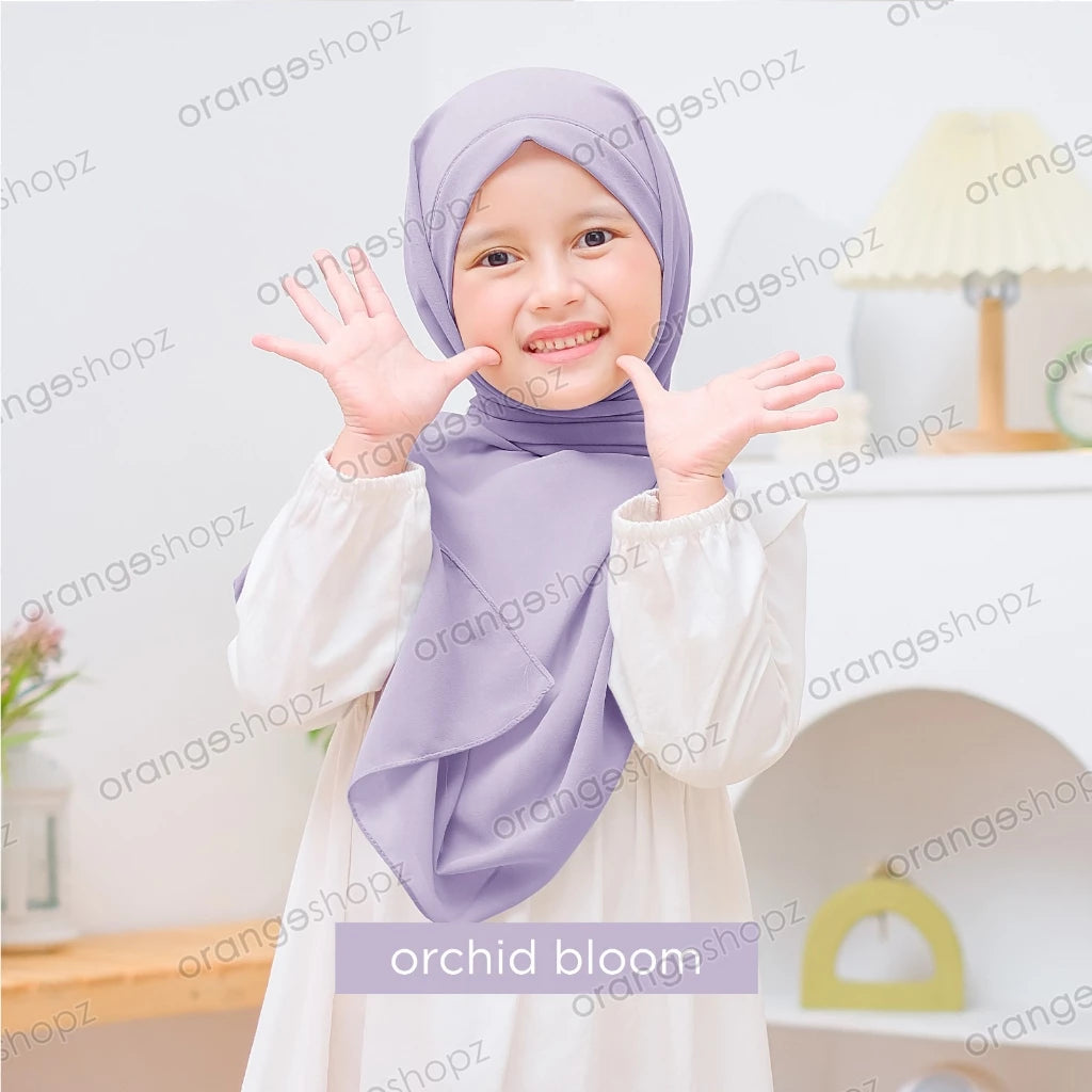 PREORDER Orangeshopz - Darla Instant Shawl Orchid Bloom