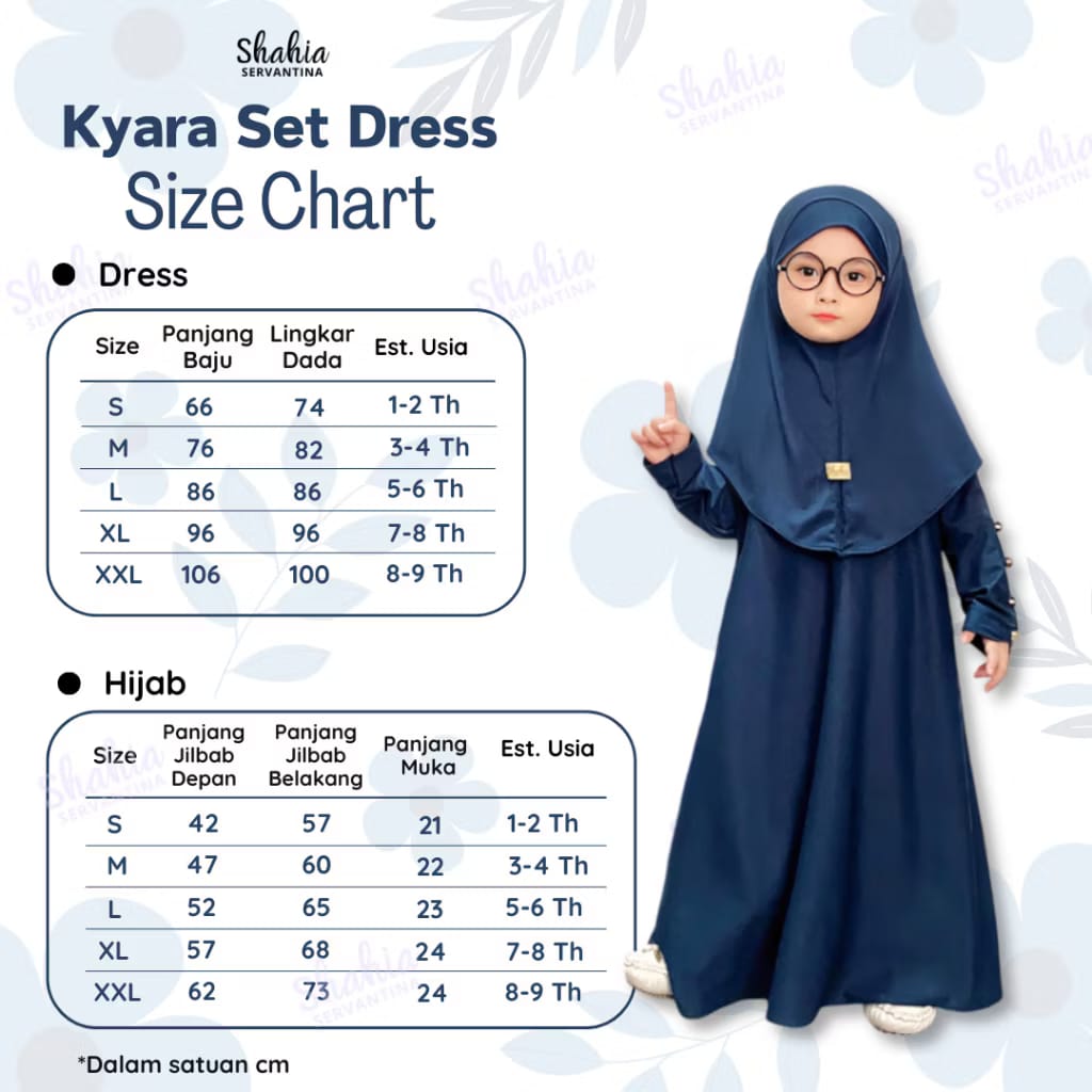 PREORDER Shahia - Kyara Jubah with Hijab