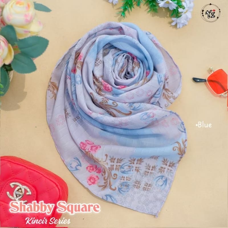 PREORDER Yazzren - Printed Shabby Square with Attached Inner Kincir Series