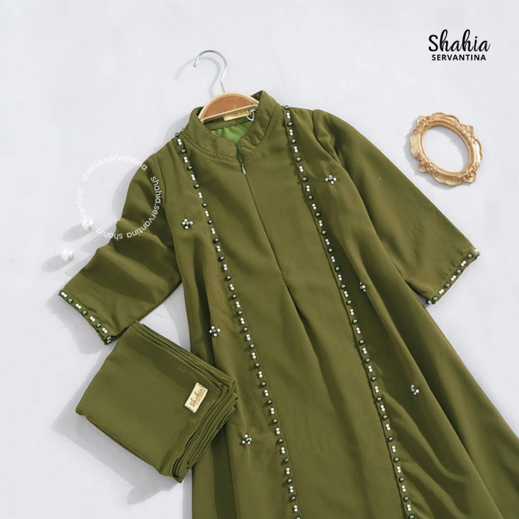 PREORDER Shahia - Delina Abaya Set with Hijab