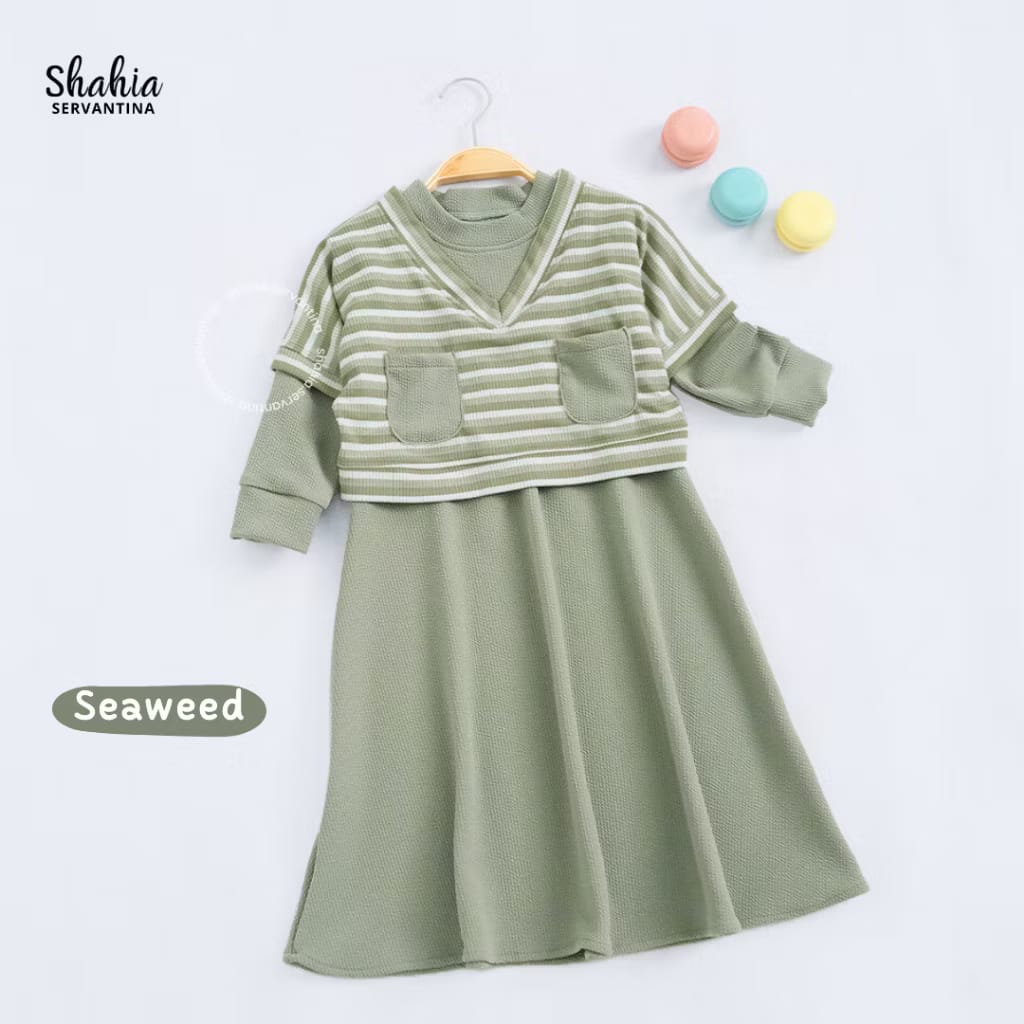 PREORDER Shahia - Nicci 2in1 Knitted Dress