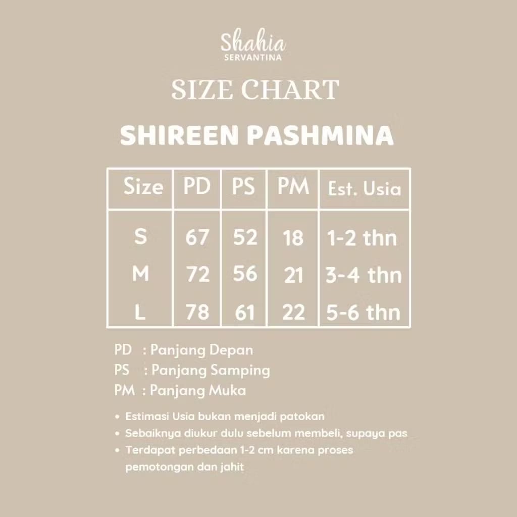 PREORDER Shahia - Shireen Shawl Instan