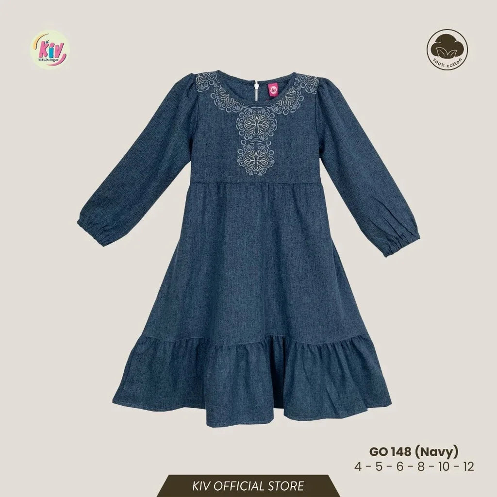 PREORDER KIV - Dress Code GO148 Denim Blue